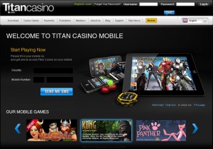 Webseite Titan Casino Mobil
